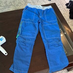 Mini Boden Bright Blue Kids Cargo Pants